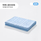 Liangliang (liangliang) baby summer cool blanket children ice silk blanket kindergarten air conditioning quilt newborn nap blanket natural antibacterial blanket ice silk blanket listening to the rain blue (125*115cm)