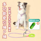 Hanhan pet dog leash P rope dog training P chain dog leash dog walking rope explosion-proof dog chain for medium and large dogs Labrador 2.2 meters long version purple diameter 1cm recommended 1-120 Jin Jin is equal to 0.5 kg