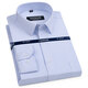 CEO YAGEO Spring and Summer New Men's Pure Slewer Camiseta de manga larga de algodón de mediana edad Camisa informal no hierro #DP6627 S 165/84A Tamaño 38 Altura 160-16