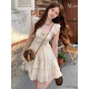 Pier Cardin [tienda] Summer New First Love French Gentle Sweet Fairy Little Flying Sleeping Dress Small 695# L Recomendado 95-110Jin [Jin es igual a 0,5 kg]