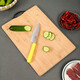 
Double gun flat substitute natural bamboo chopping board kitchen cutting board without paint and wax household cutting board chopping board bamboo chopping board [50*35*1.7cm] 5021