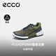爱步（ECCO）BIOM2.1运动鞋 25年夏季新款透气拼接休闲跑鞋男 健步山地823894 暗绿色/橡果绿/青柠色 42