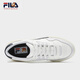 斐乐（FILA）【黄景瑜同款】男鞋小狐狸板鞋2025夏季新款方块鞋休闲鞋 雪白/雨雾灰-WN 42