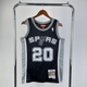 NBA KIDSNBA KIDNBA马刺队MN系列邓肯球衣迷彩复古运动网眼背心吉诺比利帕 03赛季帕克涂鸦 S