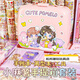 Weilida Handbuch Set Girls Deluxe Edition Handbuch Geschenkbox Set Little Machi Handbuch Aufkleber Film Gu Card Deluxe Handbuch 719-Stück-Set + Koffer Wohlfahrtslieferung