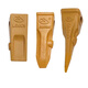 YUsen Yi Shandong Lingong 55/60/65 Excavator Dethts LG675 / 80/85 Siège dentaire en forme de terre Roche de dents pointues broche Lingong 75/80/85 Dent de dents de seau 5