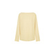 
MeiYANG (MEIYANG) light yarn knitted long sleeves, three acetate tensile squids_anti-wrinkle-free-iron one-length shirt yellow M