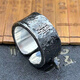 RSRDDY999 sterling silver pure silver retro open crape myrtle taboo Bagua Taoist Duobao ring ring men and women ring ring finger Duobao picture same style