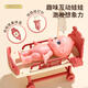 Yunya Kindertagsgeschenkhaus Simulation Little Doctor Toy Set Ambulance Stethoscope Toys Boy and Girl Luxus rosa Krankenwagen [74-teiliges Set + Doll]