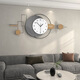 Jiujiuda Uhr Wohnzimmer Leicht Luxus moderne einfache Heim -Esszimmeruhr Hängende Wand Personalisierte kreative Mode -Internet -Promi Dekorative Wanduhr WM844 [100x40cm>