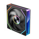Wanjia Prism 8Pro ARGB fan black reverse blade chassis cooling 12CM fan divine light synchronization 5V3-pin ARGB PWM temperature control speed regulation