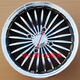 Wan Qinshan de 12 pulgadas de cuatro ruedas 14570R12 Anillo de aluminio 15570R12 Rueda de aleación de aluminio 13570 Motorcycle Tricycle Anillo de aluminio Distancia de centro 100 mm (estilo de gema)