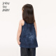 jnby by JNBY江南布衣婴童纯棉扎染连衣裙宽松舒适可爱女童婴儿夏YO4G12240 406/藏青系混杂色 80 cm