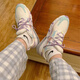 耐克（NIKE）AirMax270白黑粉蓝低帮休闲气垫跑步鞋男女CI3899-500 灰粉色 女款 CJ0619-103 35.5