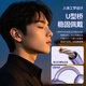 SOAIY GK58 AI Smart Bluetooth-Kopfhörer Ohrclip-Typ Offene echte drahtlose Ohr-in-Ohr-Sportarten, die für Huawei Honor Xiaomi Apple-Übersetzungskopfhörer gleichzeitig interpretiert werden