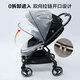 
Good kids stroller mosquito net full cover encrypted and enlarged breathable high landscape baby rain cover mosquito anti-cover accessories GB828/GB826-A and other rain covers (high landscape