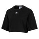 Adidas (adidas) Clover Women's Short Sleeve 25 Spring New Sportswear Running Fitness Cotton Breathable Casual Round Neck T-shirt It9887 / noir / court / Pure Cotton Skin-Friendly XL [170 Poids recommandé 130-140Jin [Jin est égal à 0,5 kg]]]