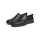 Red Dragonfly Links Monats hohl Lederschuhe 2025 Sommer One-Pick Business Casual Shoes Herren WTA150511L Black Hollow 43