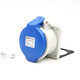 Weipu Single Typu Weipu 3-4-5 Core 32A Connecteur de prise de bouche d'aviation industrielle triphasée Connecteur dissimulé 32A3 Core TYP681
