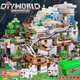 
Lego Ninja Building Blocks Minecraft Assembled Children's Mechanism Cave Assembled Toys Gifts for Boys and Girls Upgrade Cave 4 Mechanisms with Lights 3888 Grains