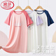 LangSha (LangSha) light luxury girls' nightgown, new modal children's nightgown, girls junior high school student ice silk summer princess 196 styles, one size fits all 175c