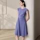 Roeyshouse Royshouse High-End Crocus Purple Taille Kleid 2025 SOMMER SOMMER SCHLAGE STY