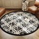 
Ruidan Medium-old single sofa round carpet cloakroom light luxury high-end chair cushion bedroom living room rocking chair floor cushion BY3-17060AGE diameter 160CM