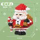 LELE Brothers Christmas Small Pellet Building Blocshs Assembly Assembly's Assembly Toy Cadeaux Men et femmes Small Gift Building Blocy Blocs Model C0103 Snowman 757pcs