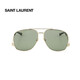 Saint Laurent (YSL) Neue Sonnenbrille, männliche Pilot -Sonnenbrille für männliche Piloten, Frauenfeiertagsgeschenk SL653 003