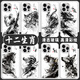 Yi color master yi color master geeignet für tinte zwölf zodiac mobile hasse Apple 16 chinesischer Stil iPhone15promax Sense 14pro Dragon 13Mini Kaninchenglas x neuer Stil // 7 15619 Textur schwarz [Ratte] iPhone 13 Pro