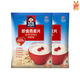桂格（QUAKER）新货格林燕麦片早餐即食冲饮即食 泡吃谷物冲饮1478g*2袋免煮贵格 400g*2袋/*- 袋装1478g