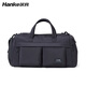 Hanke travel bag men's sports gym bag large capacity 31 liter graphite black handbag boarding storage bag outdoor luggage bag