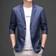 DVHNMK Luxusmarke Herren Sommer neuer dünner Sonnenschutzanzug Herrengeschäft Casual Outdoor Single Blazer Grey [Spot Speed] M 170 [Spot Speed]