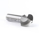 Máquina de adorno de madera cuchillo de base redonda Placa de plástico de aluminio ángulo plegable Groove molinero de molinera de bolsillo cabeza de tungsteno redondo cuchillo de acero de acero verde 12178