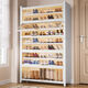
Yijian steel shoe cabinet door entrance cabinet storage cabinet integrated against the wall multi-layer household shoe rack [thickened carbon steel] 3-layer length 40*width 35*height 80