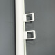 
Gudong Bear Stair Fence Baby Safety Guardian Anti-Cat Protection Fence Dog Fence Dog Fence Dog Fence Dog Dog Dog Fence Door Bar Pet No Punching 150*78 White (Pet Retractable Door Bar)