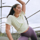 Nike (Nike) Женская спортивная тренировка быстросохнутая футболка с короткими рукавами с короткими рукавами HF6182DD4922-371-100 Официальный флагман DD4922-752 Специальная рекламная цветовая гамма S (155/80A)