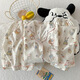 Jingpufei Sommer niedlicher Hund Baumwolle Gaze Home Clothing Drei-teilige Yunduo Cotton-J9901# Paradise Welpe Drei-teilige Set M [Vorschlag 75-100Jin [Jin ist gleich 0,5 kg]]