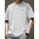 Impresswit Spirit Young Man Camiseta de manga corta Trendy American Summer Round Neck Versatil Casual 2025 New Fashion Brand Top White-1365 de manga corta [sugerido 80-110Jin [Jin equivale a 0,5 kg]]]]