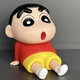 Wei Ci Internet celebrity anime Crayon Shin-Chan cartoon lazy mobile phone holder desktop decoration trendy gift model doll creative Xiaoxin blue legs can be adjusted and lengthened 1 upgraded version legs can be adjusted and lengthened