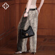 Cassile Tang Jiuzhou gleicher Stil Kassole Einkaufstasche für Frauen Gemüse gebräuntes Kuhläppchen Leder Licht Luxus Crossbody Hobo Bag Geburtstag Geschenk