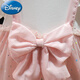 Disney Children's Vêtements 2025 Été Nouvelle petite fille robe en deux pièces robe à la mode courte à manches à manches