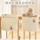 Baby reines Baumwollbett Hanging Bag Baby Bett Aufbewahrung Beutel Windel Windel Windel Aufbewahrung Kinder Nachteile Aufbewahrung Bag Wald Kaninchen 20*21 cm