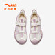 Anta Children's Sandals Baotou Girls' Shoes 2026 Summer New Outdoor Small Shark Anti-collision Beach Shoes Soft Sole Anti-Slip Ivory White/Light Soft Pink-1 33