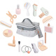 Schminktisch Spielzeug Set Girl Kosmetikbeutel Kinder spielen House Lippenstift Tag Geschenk Nunukide Make -up Haarbeutel