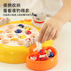 Yuxuanling Andere Fischereispielzeug für Kinder 1-3 Jahre altes Geburtstagsgeschenk für Babys und zweijährige Kinder intellektuelle Entwicklung Kätzchen Magnetisches Fischen Gelbes Ladung Version