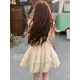 Pier Cardin [tienda] Summer New First Love French Gentle Sweet Fairy Little Flying Sleeping Dress Small 695# L Recomendado 95-110Jin [Jin es igual a 0,5 kg]