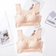 FHHUABD NEUSE STYLE -Unterwäsche für Frauen ohne Stahlringe, gesammelte BHs ohne Spuren, große Laufweste, Yoga Sports Bra, Gray s