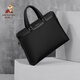 Scarecrow Men Mencotège toile Sac d'affaires décontracté sac grande capacité sac à main simple sac d'ordinateur noir noir