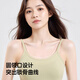 莫代尔小吊带背心女纯棉可外穿内搭白色薄款内衣显瘦修身学生打底衫上衣 珍珠白 圆领百搭 均码 【70-120斤-修身美背】